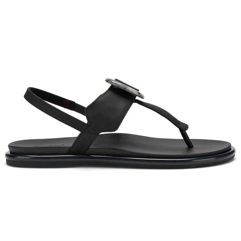 NEW OLUKAI women's la'i t-bar sandal in lava rock